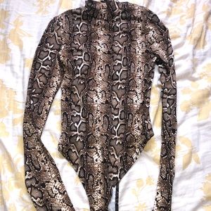 One piece long sleeve